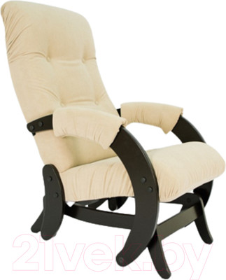 Кресло-маятник Glider 68 550x880x1000 (бежевый/венге)