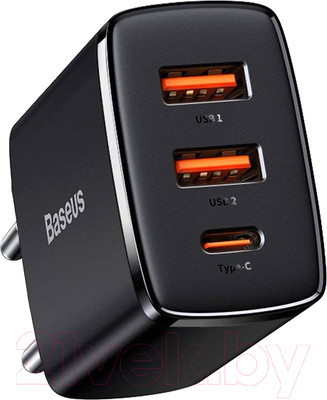 Адаптер питания сетевой Baseus Compact Quick Charger / CCXJ-E01 (черный)