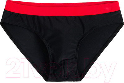 Плавки детские Minaku 7181820 (р.110-116, черный/красный)