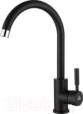 Смеситель Paulmark Holstein Ho212063-418 (черный металлик)