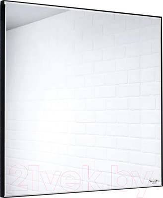 Зеркало Sansa Corsica 500x500 (черный)