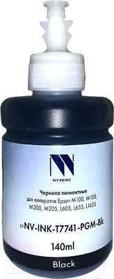 Контейнер с чернилами NV Print NV-INK-T7741-PGM-Bk