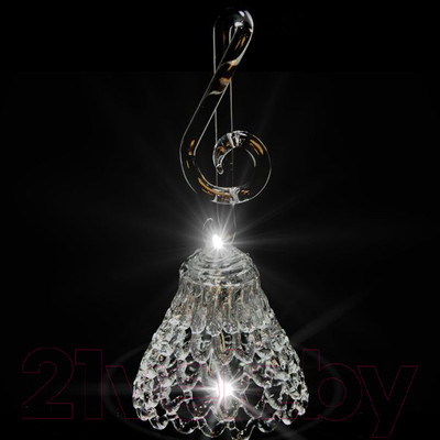 Колокольчик музыкальный ГусьХрусталь Скрипичный ключ GH-XL010