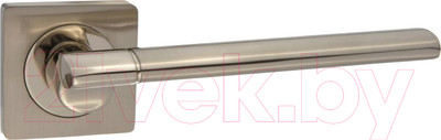 Ручка дверная Puerto Чоколатини / INAL 522-02 SN/NP (никель матовый/никель блестящий)