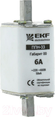 Предохранитель плавкий EKF PROxima Fus-33/160/16