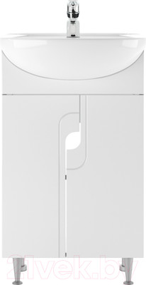Тумба под умывальник Айсберг Уют 50 Лилия без ящика