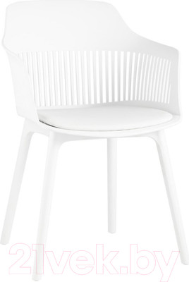 Стул Stool Group Crocus с подушкой (пластик белый)