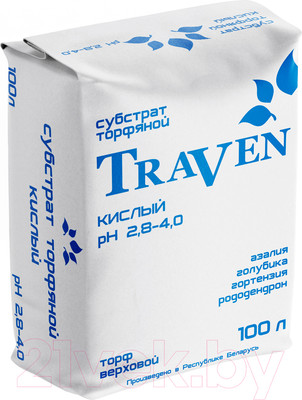 Субстрат Traven Кислый рН 2.8-4.0 (100л)