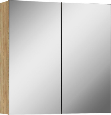 Шкаф с зеркалом для ванной Айсберг Мечта 60 (дуб сонома)