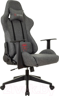 Кресло геймерское Бюрократ Zombie Neo (серый 3C1)