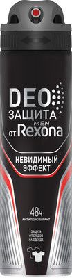 Дезодорант-спрей Rexona Men Деозащита Невидимый эффект (150мл)
