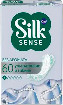 Прокладки ежедневные Ola! Silk Sense Light Стринг-мультиформ  (60шт)