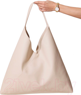 Сумка MT.Style Треугольный (бежевый)