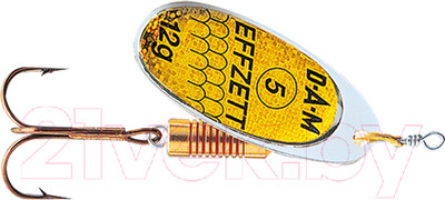 Блесна DAM FZ Standard Spinner 1 S / 5124101 (золото)