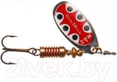 Блесна DAM FZ Standard Spinner 2 S / 5131402 (серебристый/черный)