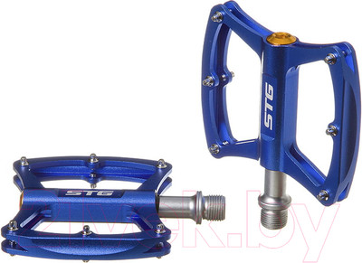 Комплект педалей для велосипеда STG BC-PD216 / Х95420 (синий)