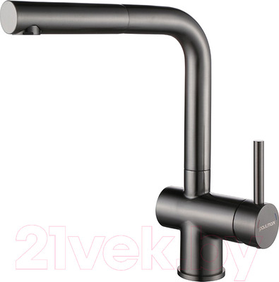 Смеситель Paulmark Dosse Do214418-GM (вороненая сталь)