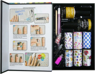 Фольга для дизайна ногтей JessNail №013