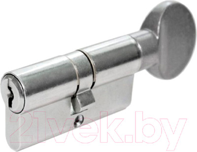 Цилиндровый механизм замка Зенит МЦ1П-5-60 (никель)