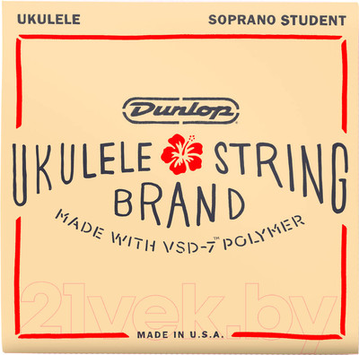 Струны для укулеле Dunlop Manufacturing DUQ201 UKE Soprano