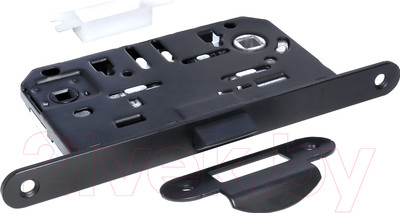 Защелка врезная с фиксацией Morelli 1895P BL