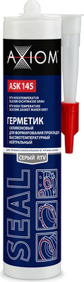 Герметик силиконовый Axiom ASK145 (280мл, серый)