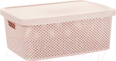 Корзина Hobby Life Diamond / HL041261P (розовый)