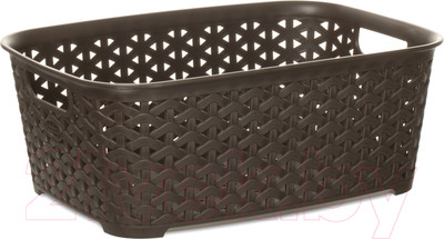 Корзина Hobby Life Rattan / HL041252DB (коричневый)