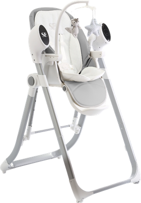 Стульчик для кормления Sweet Baby Fiesta (серый)