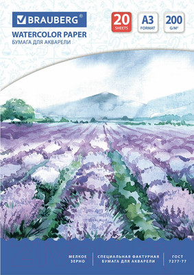 Бумага для рисования Brauberg 122908 (20л)