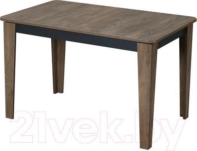 Обеденный стол M-City Edwin / 462M05120 (дуб канзас/графит/дуб канзас)
