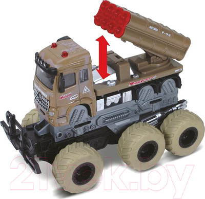 Автомобиль игрушечный Пламенный мотор Монстр трак ВС / 870828