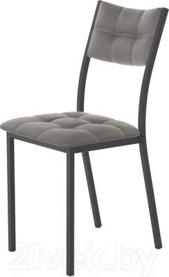 Стул AMC Comfort 3К1.5 (кожзам графит/черный)