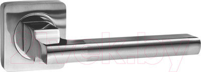 Ручка дверная Ренц Рим / INDH 53-02 SC/CP (хром матовый/хром блестящий)