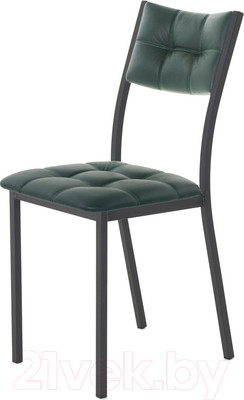 Стул AMC Comfort 3К1.9 (кожзам зеленый/черный)