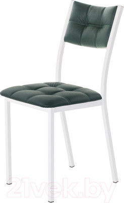 Стул AMC Comfort 3К6.9 (кожзам зеленый/белый)