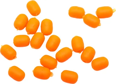 Набор бусин рыболовных Namazu Soft Beads 4.7мм / N-SBF-06 (20шт, фц. оранжевый)