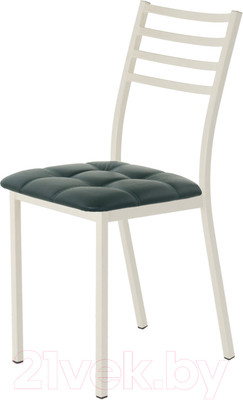 Стул AMC Comfort 4К3.9 (кожзам зеленый/слоновая кость)