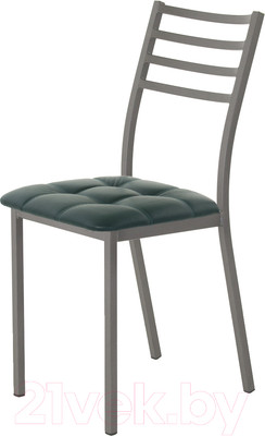 Стул AMC Comfort 4К4.9 (кожзам зеленый/графит)