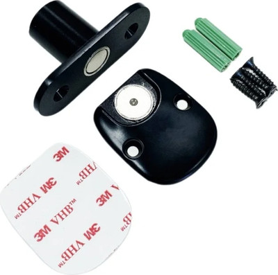 Ограничитель дверной Abriss 2022 Magnet MBP (черный матовый)