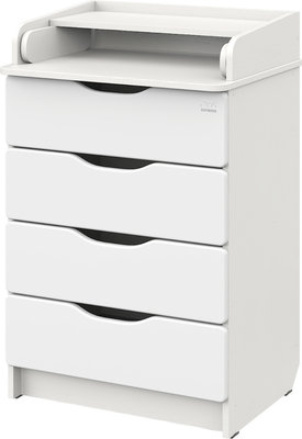 Комод пеленальный Sweet Baby Bravo Bianco (белый премиум)