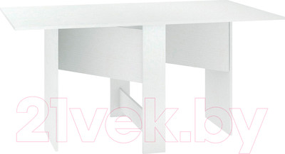 Стол-книга Кортекс-мебель Бон 4 (белый)