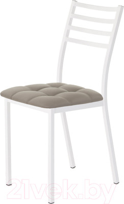 Стул AMC Comfort 4К6.18 (кожзам латте/белый)