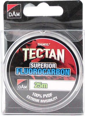 Леска флюорокарбоновая DAM Tectan New Superior FC 25м 0.60мм 18.9кг / 60638