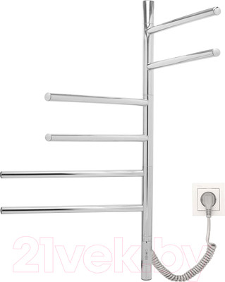 Полотенцесушитель электрический Gloss & Reiter E2.L.43x80.F6 (таймер)