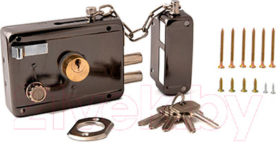 Замок накладной Apecs 0097-BN