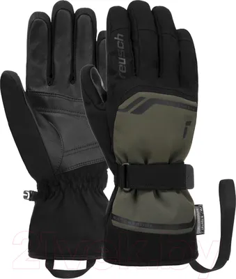 Перчатки лыжные Reusch Primus R-Tex Xt / 6201224-5710 (р-р 9.5, Burnt Olive/Black)