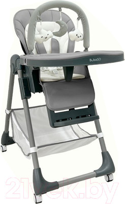 Стульчик для кормления Bubago Amelia / BG 103-2 (Light Grey)
