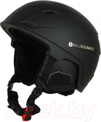 Шлем горнолыжный Blizzard Double Ski / 220103 (56-59см, Black Matt)