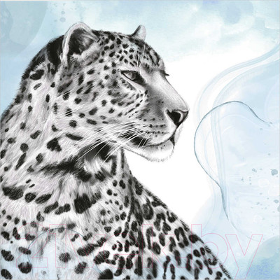 Набор алмазной вышивки Феникс+ Неукротимый леопард / 62379